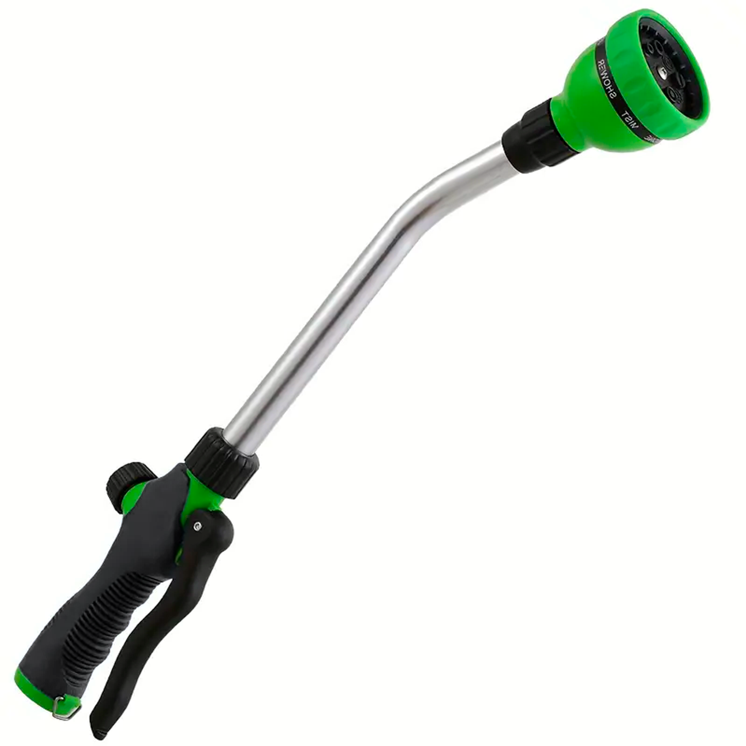 Pistola De Riego Extendida 9 Posiciones  Verde