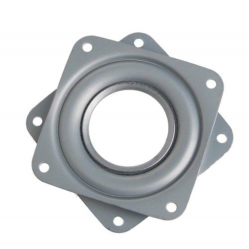 Placa Giratoria 360 grados para estante de 95 mm  Gris