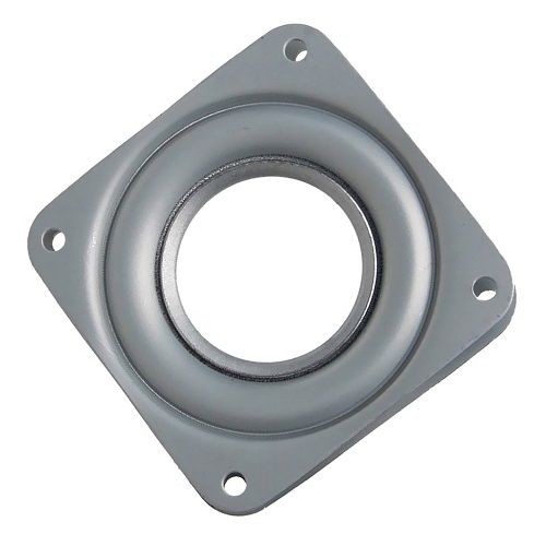 Placa Giratoria 360 grados para estante de 95 mm  Gris