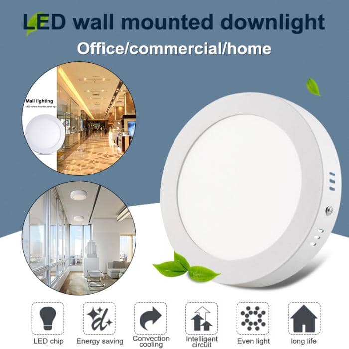 Plafon LED redondo Luz Calida    18W