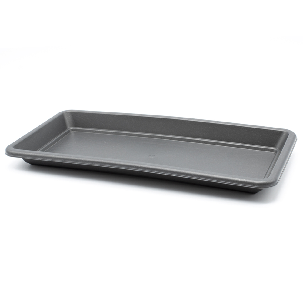Plato jardinera de plastico 40 cm Negro