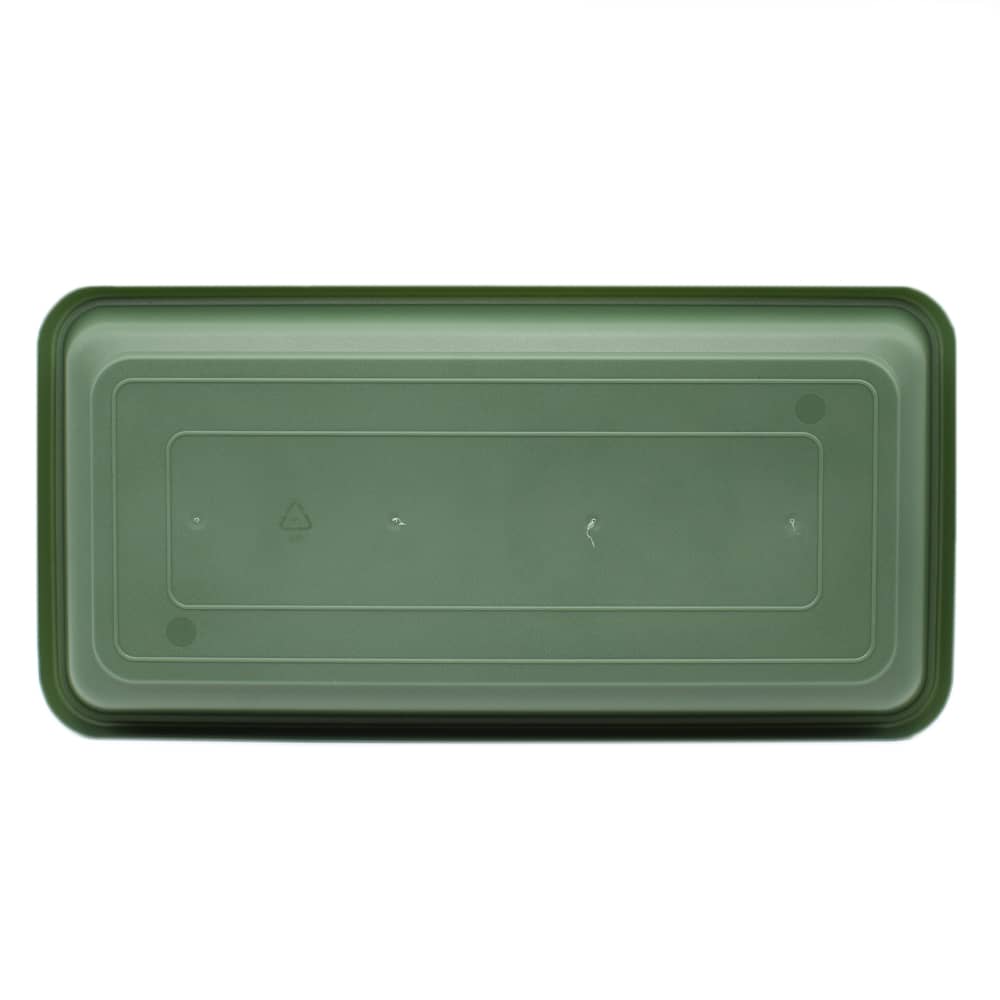 Plato jardinera de plastico 40 cm Verde
