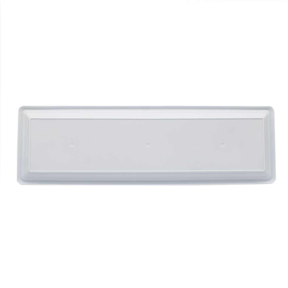 Plato jardinera de plastico 60 cm Blanco