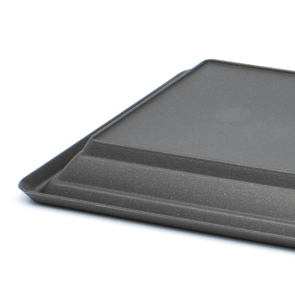 Plato jardinera de plastico 60 cm Negro