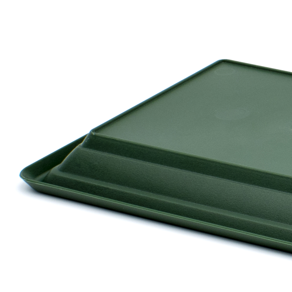 Plato jardinera de plastico 60 cm Verde