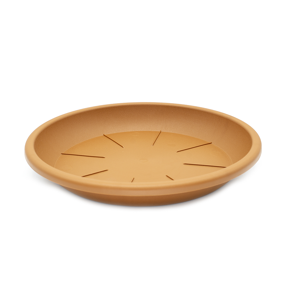Plato maceta 14 cm Marron