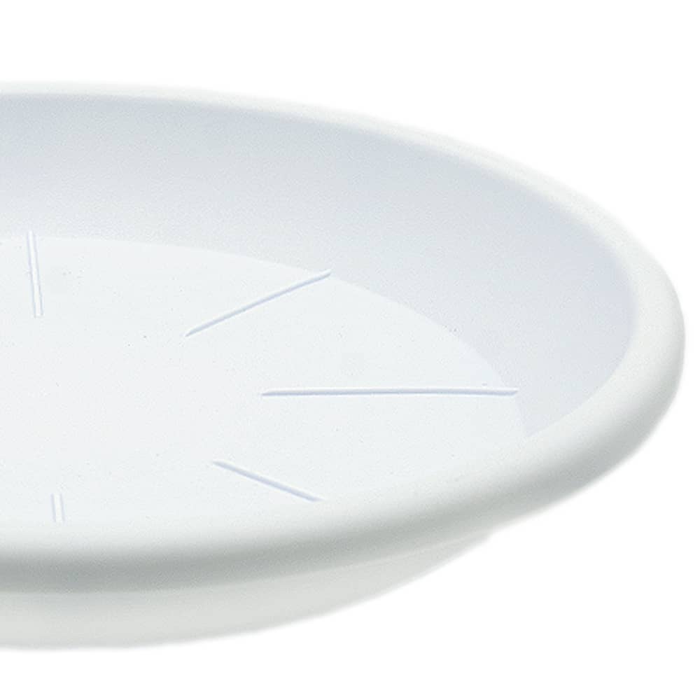 Plato maceta 30 cm Blanco
