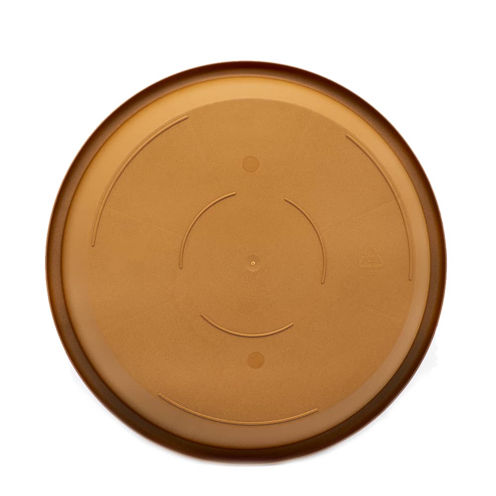 Plato maceta 30 cm Marron
