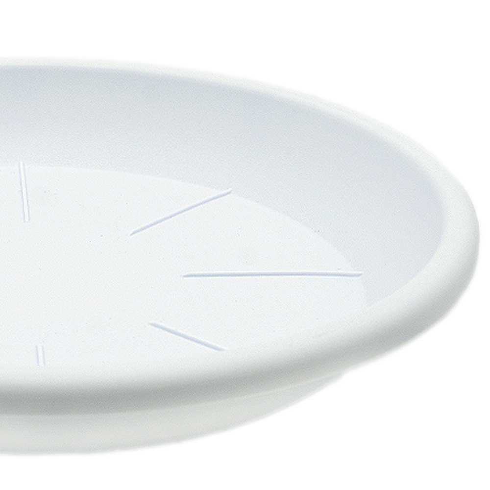 Plato maceta 54 cm Blanco