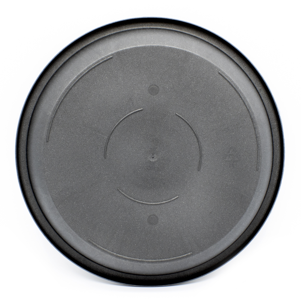 Plato maceta 54 cm Negro