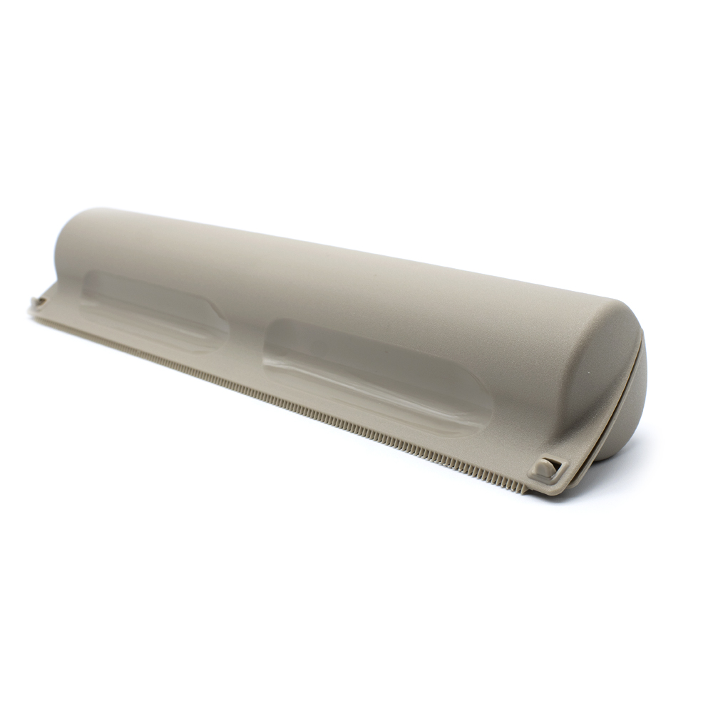 Porta Rollos plastico para Papel Film y Aluminio Cortador Beige