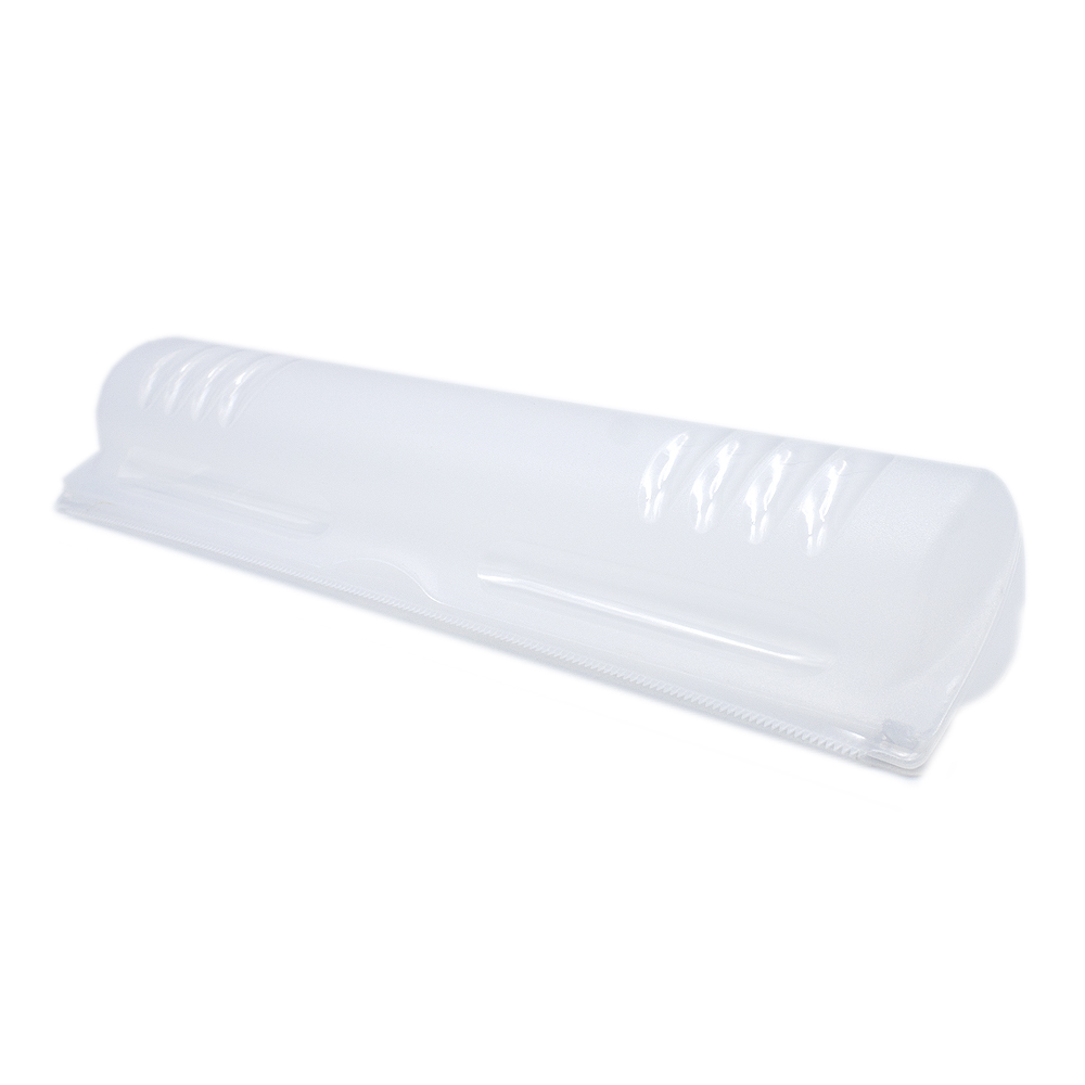 Porta Rollos plastico para Papel Film y Aluminio Cortador  Transparente