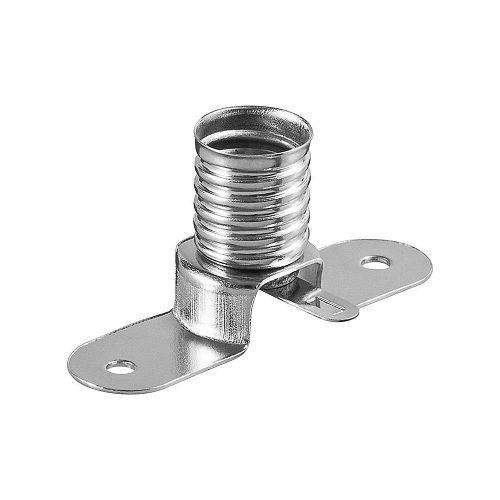 Portalampara E10  Gris
