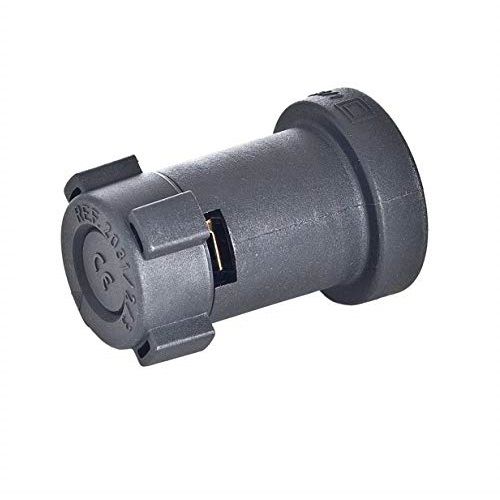 Portalampara E27 feria plano  Negro