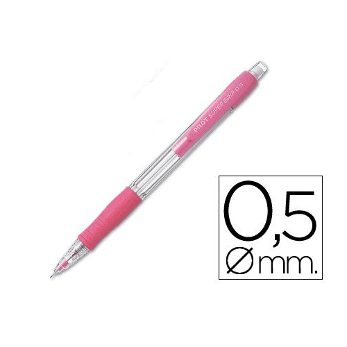 Portaminas Pilot Super Grip  Rosa
