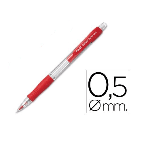 Portaminas Pilot Super Grip  Rojo