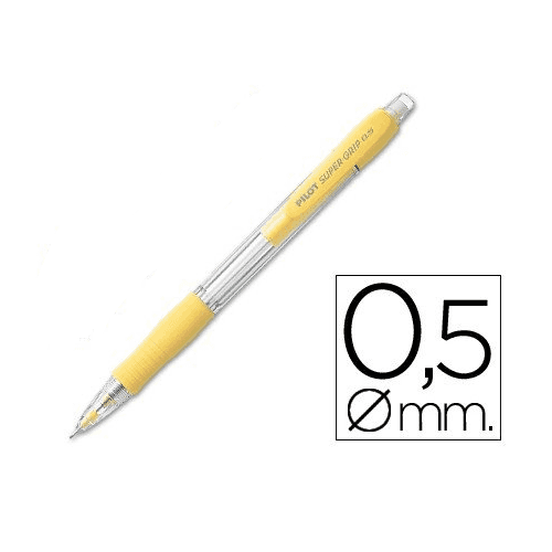 Portaminas Pilot Super Grip  Amarillo