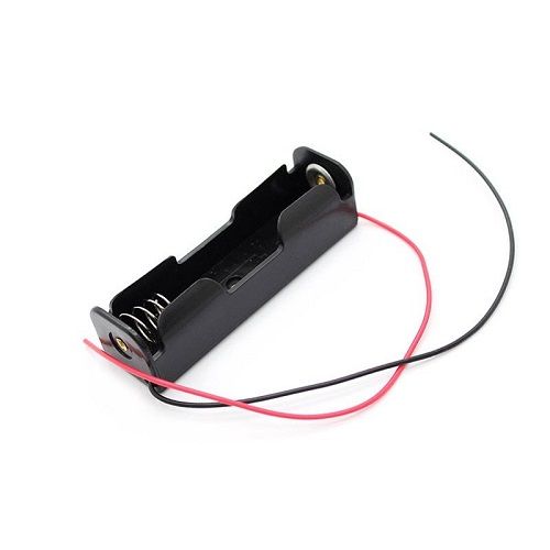 Portapilas para 1 pila MR18650  Negro
