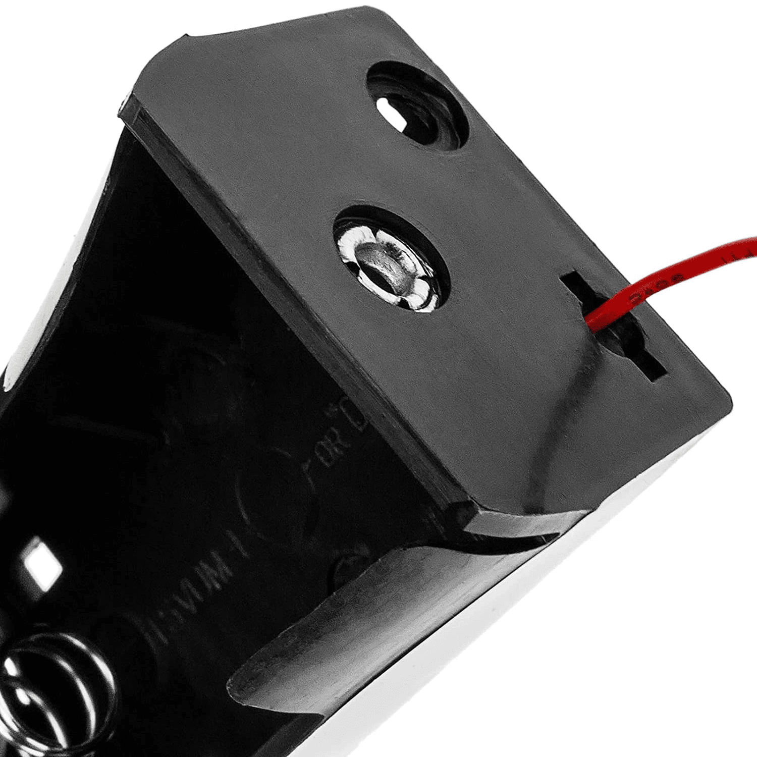 Portapilas para 1 pilas C LR14 R14 de 1.5V  Negro