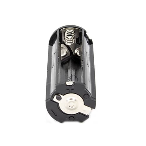 Portapilas para 3 pilas FR03, HR03, LR03  Negro