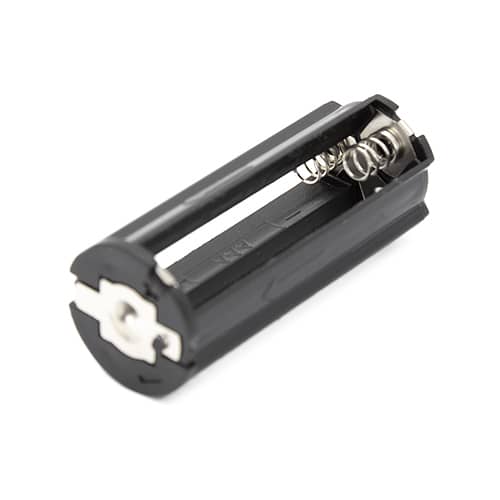 Portapilas para 3 pilas FR03, HR03, LR03  Negro