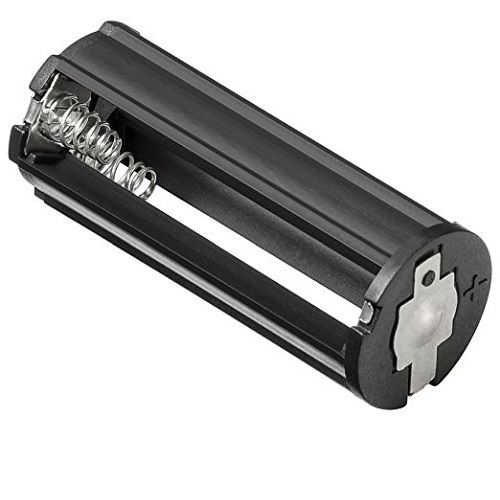 Portapilas para 3 pilas FR03, HR03, LR03  Negro