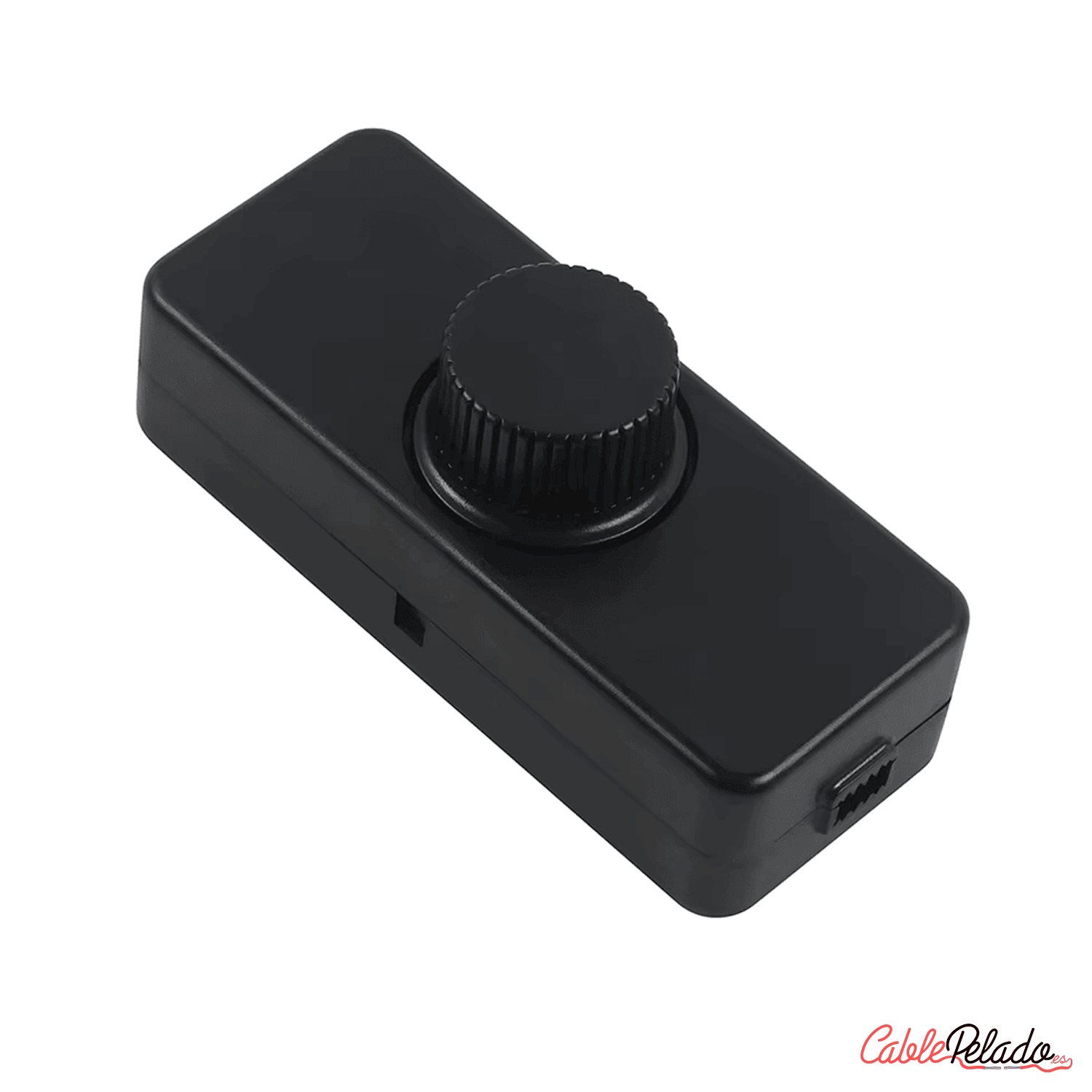 Potenciometro Regulador De Luz Negro DC 12V-24V  Negro