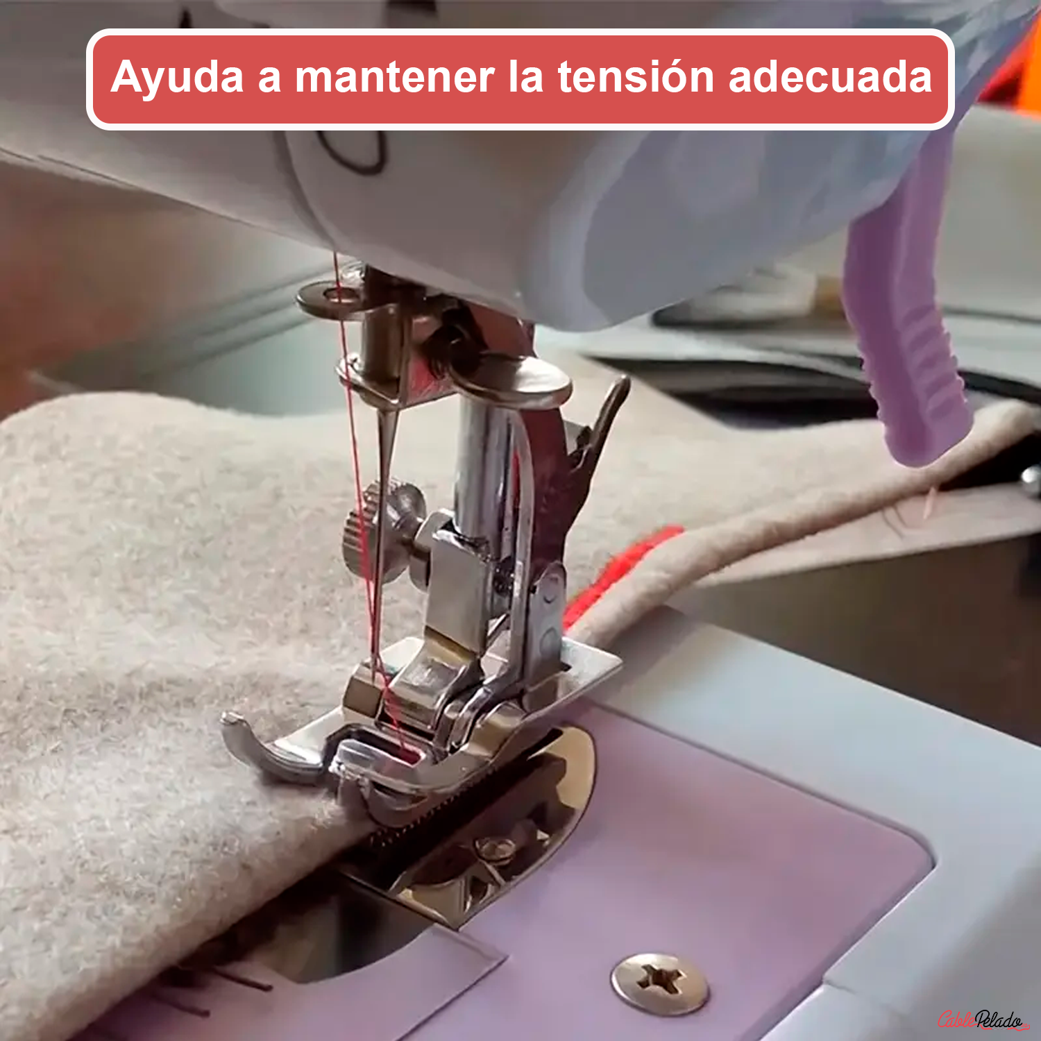 Prensatela Para Tejidos De Punto Y Elástico Maquina Coser