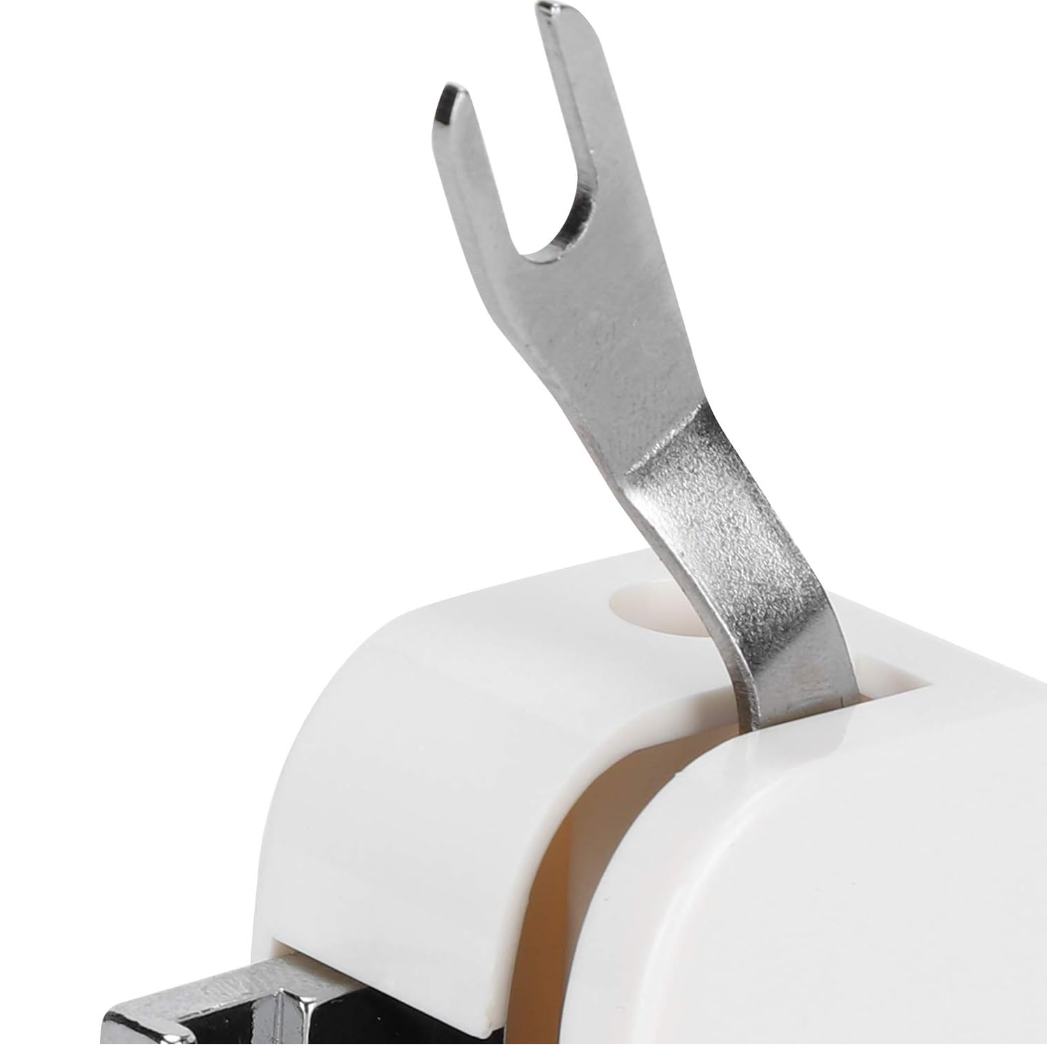 Prensatelas con cortador lateral para maquina de coser  Blanco