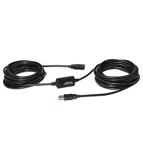 Cable Prolongador USB 2.0 tipo A macho-hembra 10 M Negro