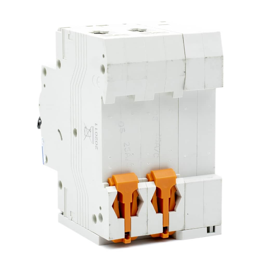 Protector sobretensiones monofasico 2P Clase C 6kA  Blanco 25 A