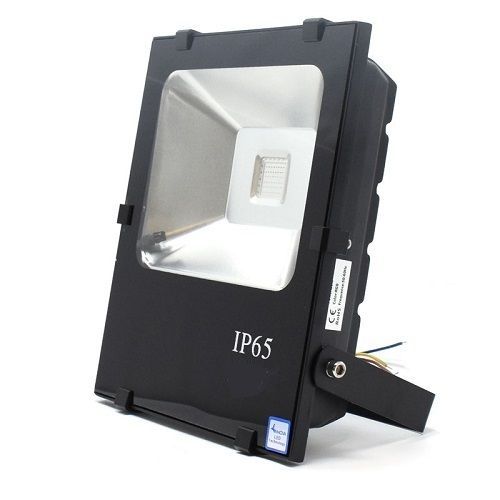 Foco Proyector led con mando RGB  Negro  30W