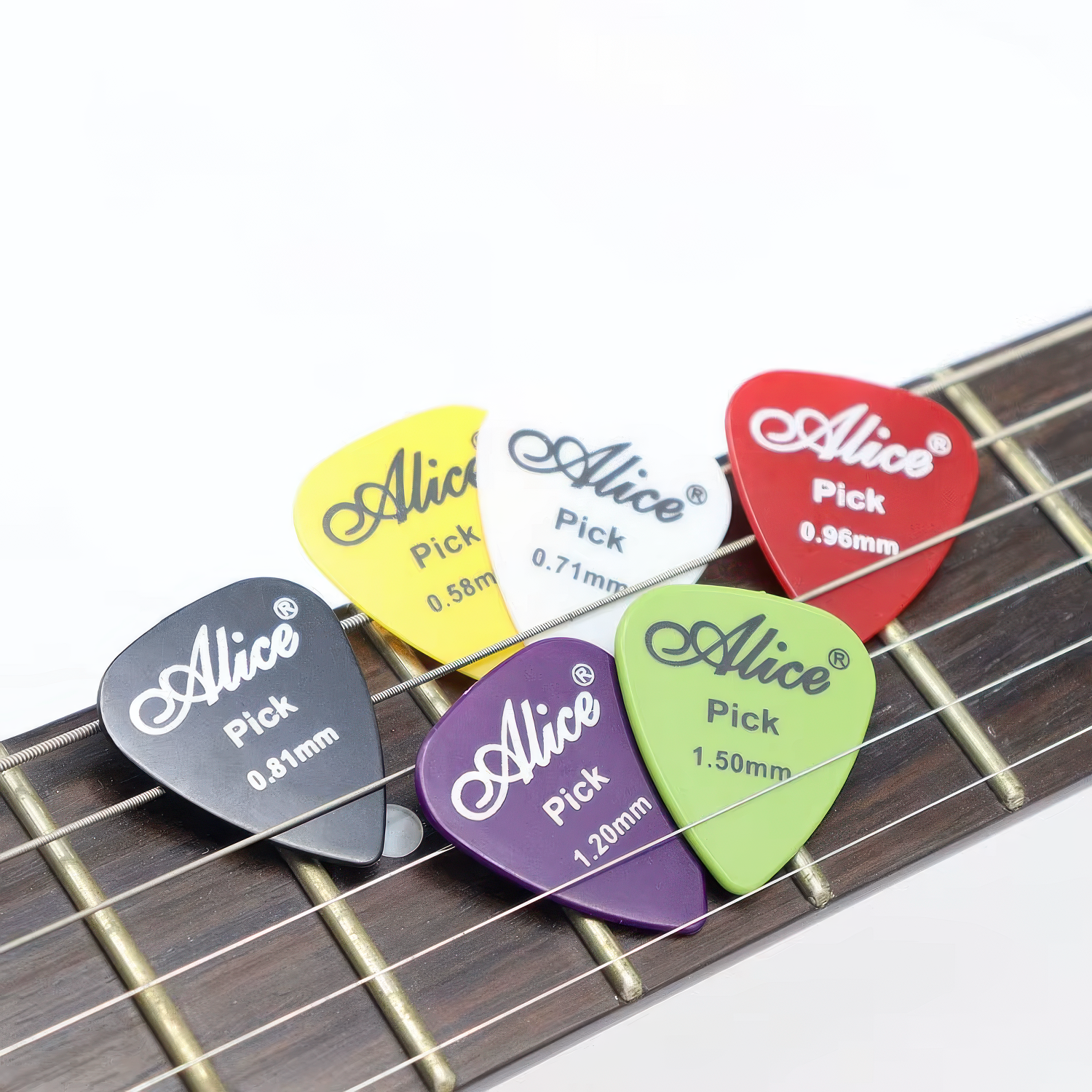 Pua para guitarra Acustica Electrica Clasica Ukelele (6 uds) Multicolor  Multicolor