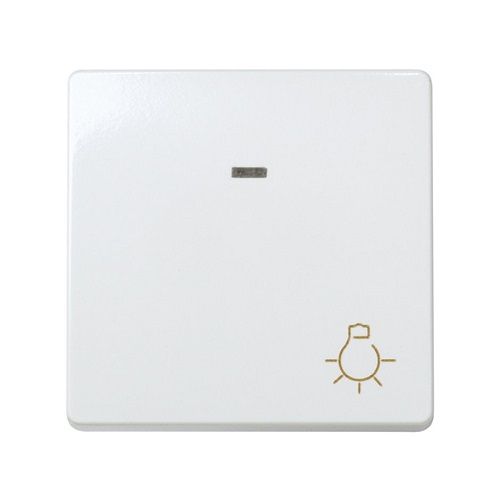 Pulsador luz ancho con luminoso Simon 27 Play  Blanco