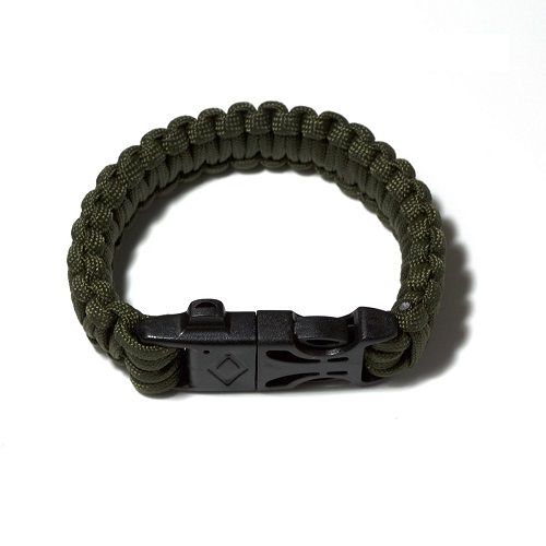 Pulsera de supervivencia 4 en 1  Verde