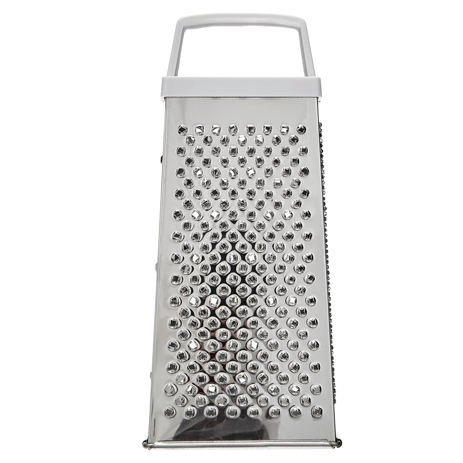 Rallador de Acero Inoxidable 4 caras cocina  Blanco