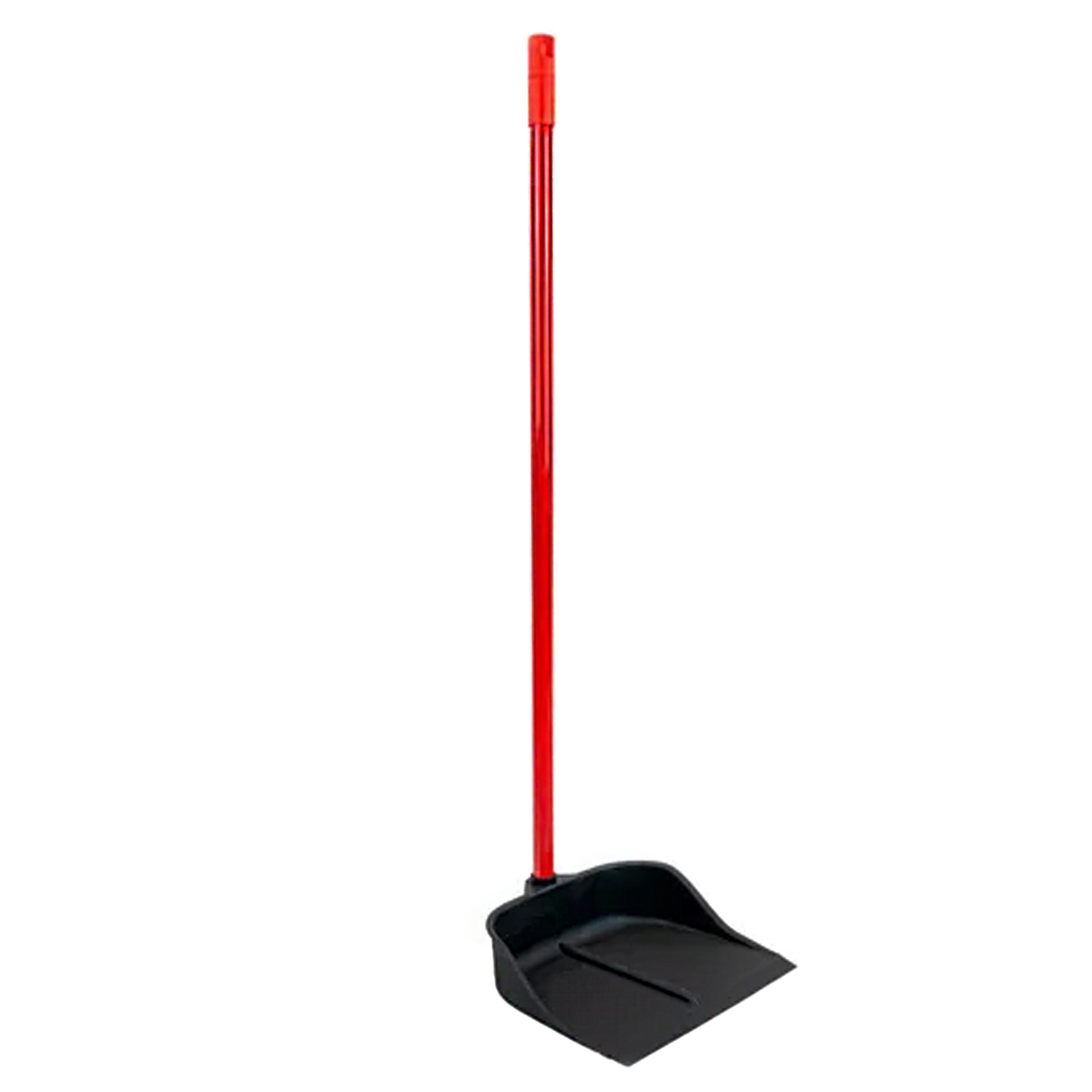 Recogedor goma con palo 93cm altura  Negro