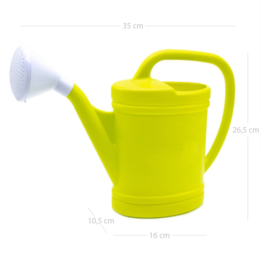Regadera de plastico 2 Litros Multicolor