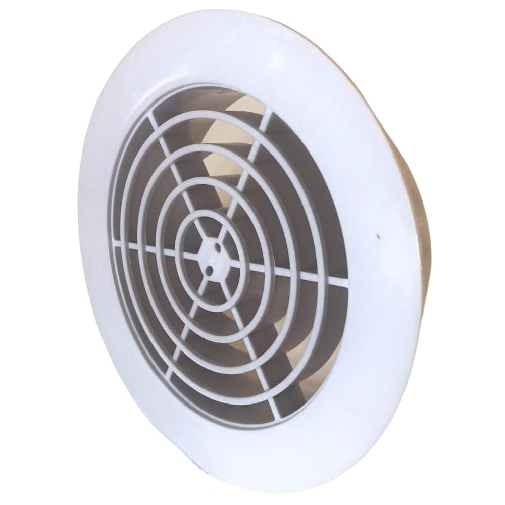 Rejilla ventilacion 125 mm Blanco