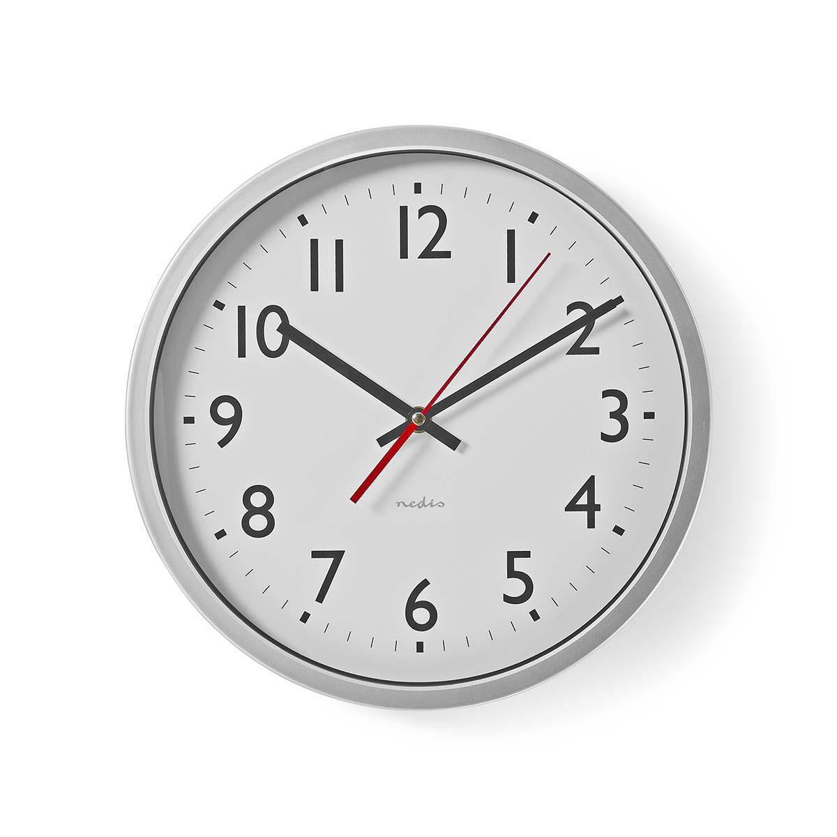 Reloj de pared 30 cm  Blanco