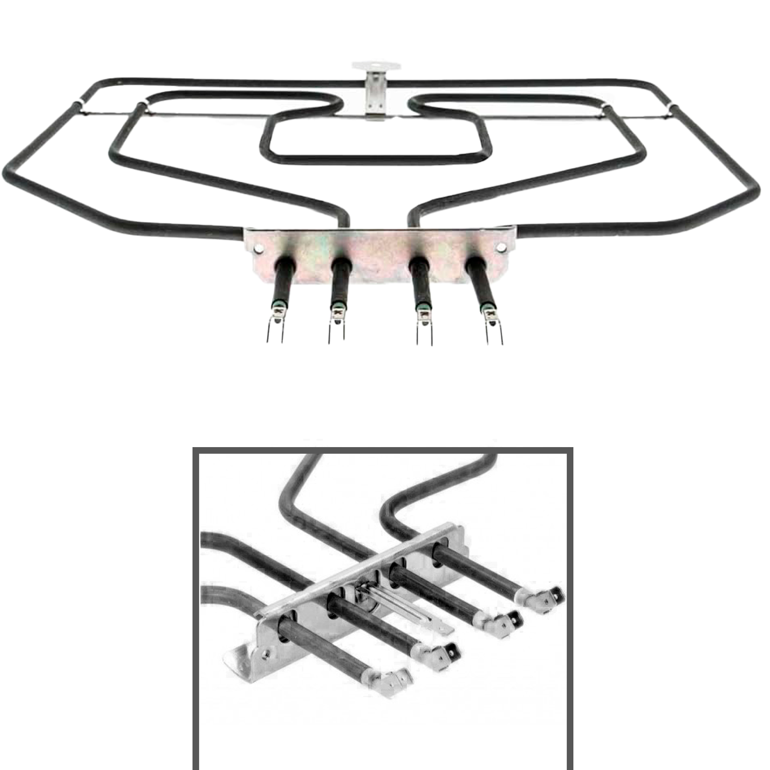 Resistencia Solera Horno Bosch 2300W Codigo Original 472682