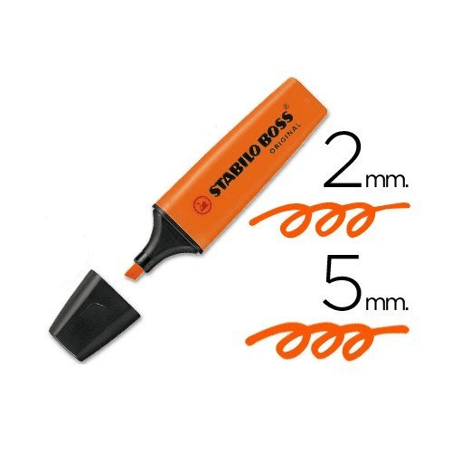 Rotulador Stabilo Boss 70  Naranja