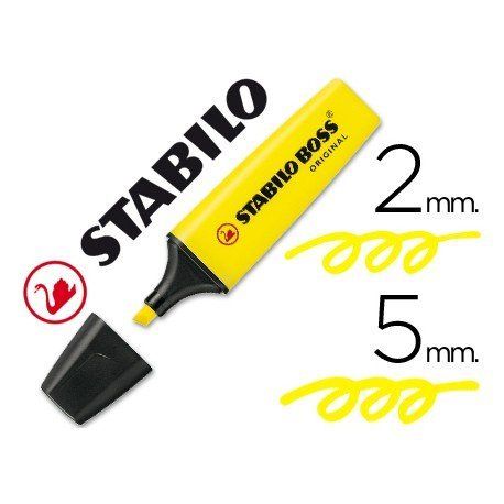 Rotulador Stabilo Boss 70  Amarillo