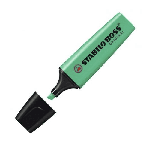 Rotulador Stabilo Boss 70  Turquesa