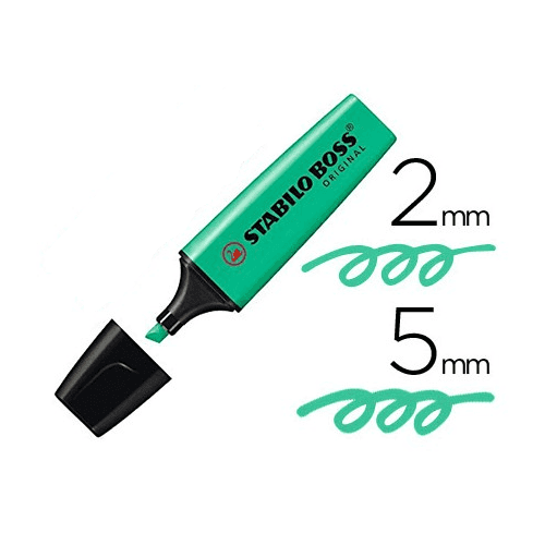 Rotulador Stabilo Boss 70  Turquesa