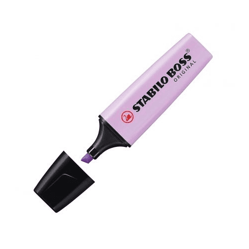 Rotulador Stabilo Boss Pastel  Morado