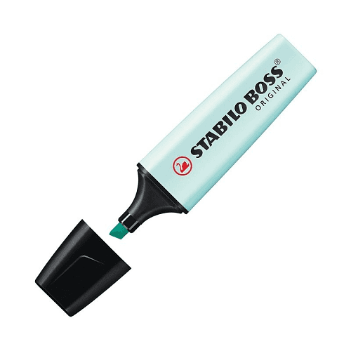 Rotulador Stabilo Boss Pastel  Turquesa
