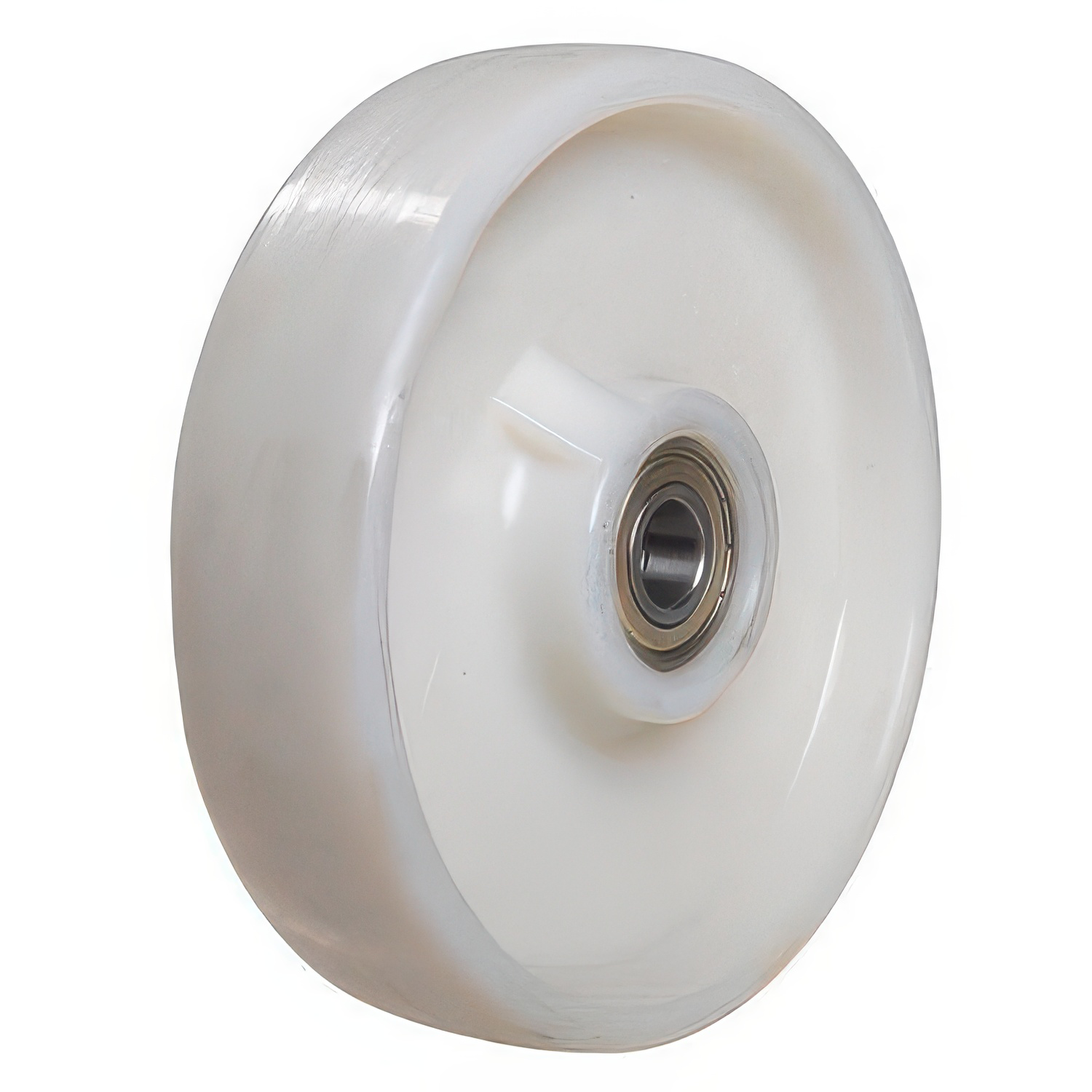Rueda transpaleta rodillo nylon 200x50 mm 750 Kg  Blanco