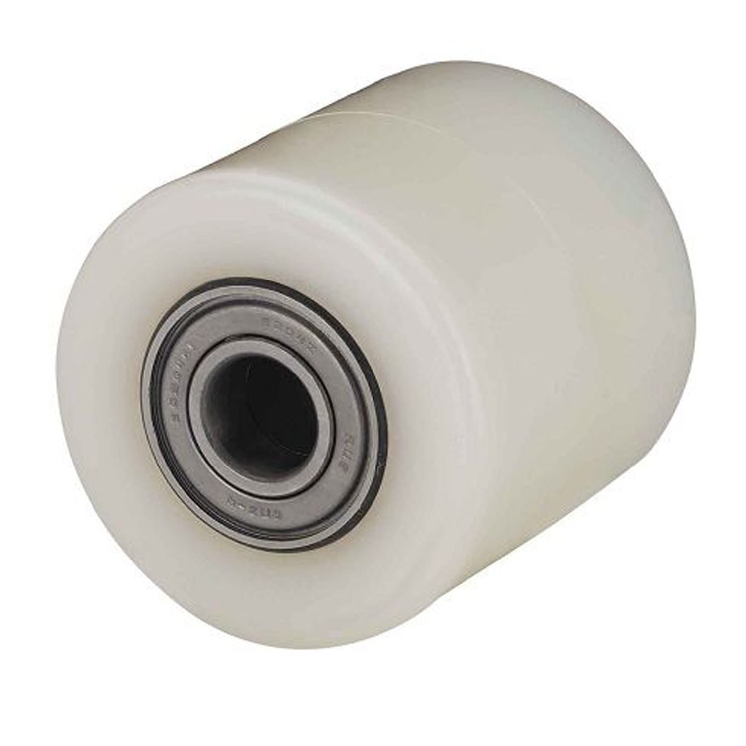 Rueda transpaleta rodillo nylon 82x60 mm 650 Kg  Blanco