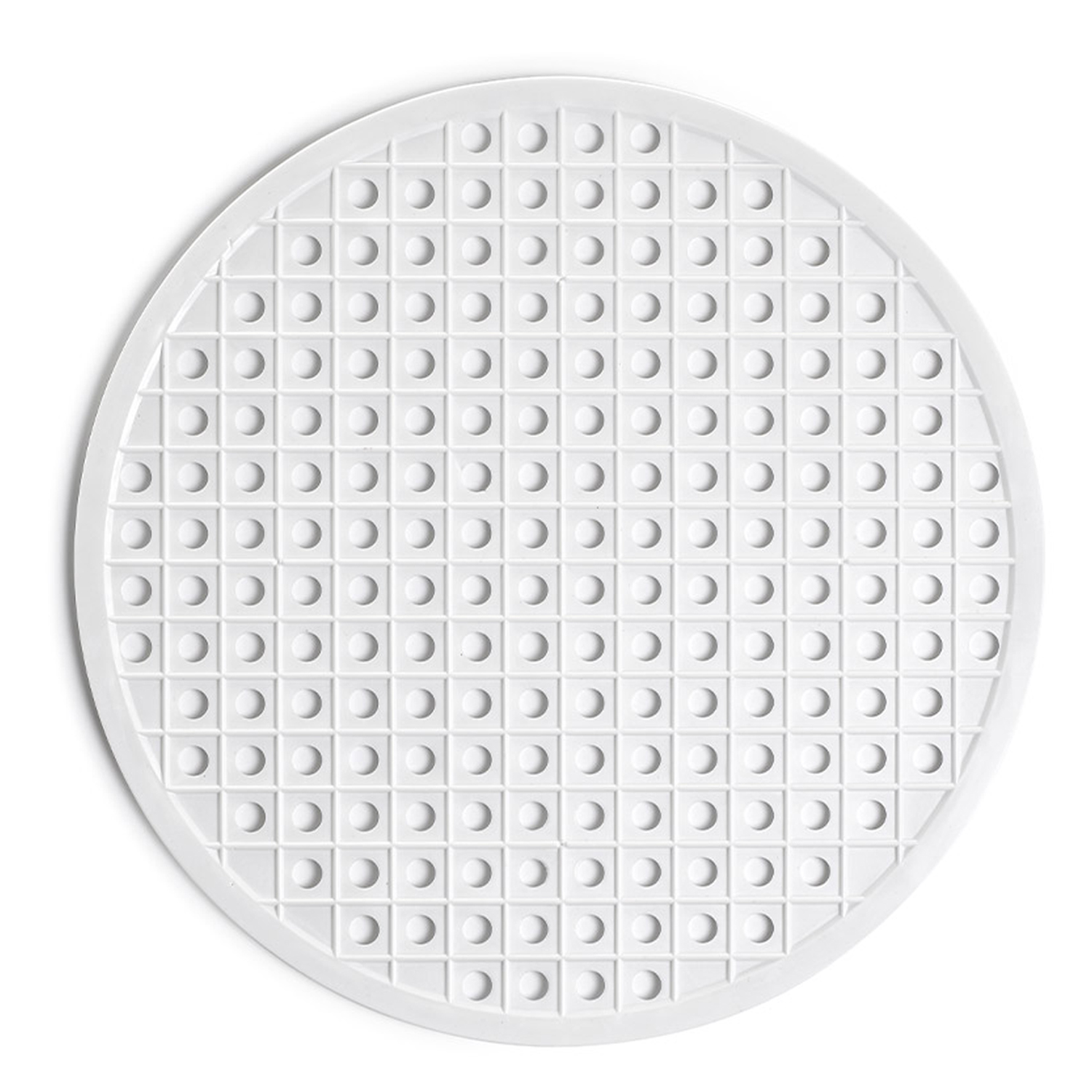Salvaplatos para fregadero 32 cm Blanco